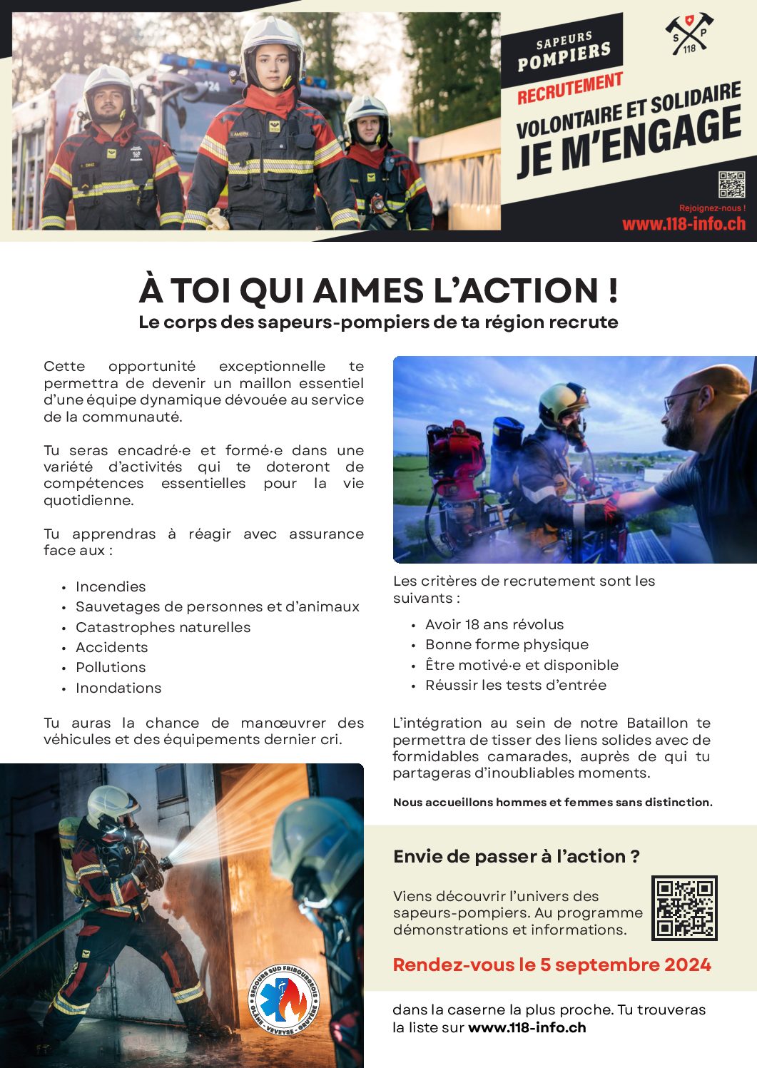 Flyer de recrutement 2025
